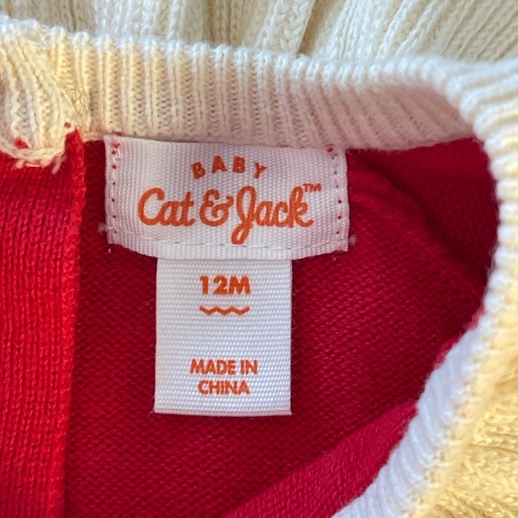 Cat & Jack Fair Isle Sweater Romper Size 12 Months 
Cat & Jack Knit Sweater - Picture 5 of 16